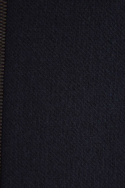 Erkek Full Zıp Hırka 0710308-89353 Lacivert - Thumbnail