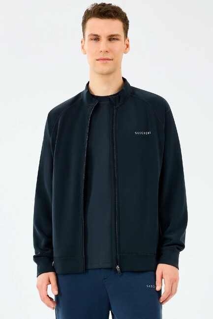 Erkek Full Zıp Sweat S2510028-3817 Siyah (1)