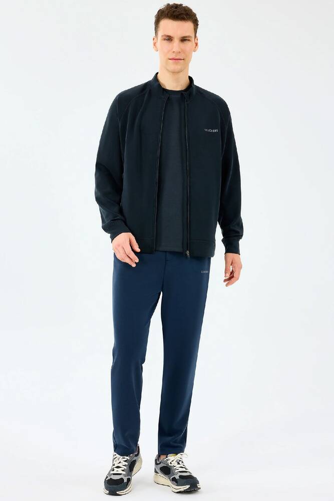 Erkek Full Zıp Sweat S2510028-3817 Siyah 