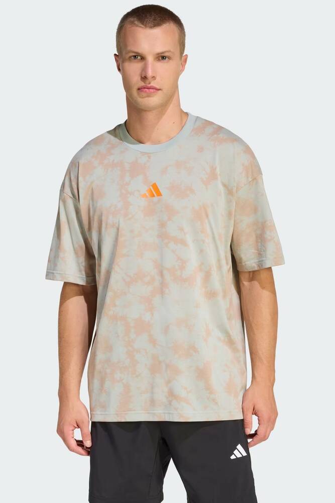 Erkek Fun Traın G Tişört KB9427 Gri 