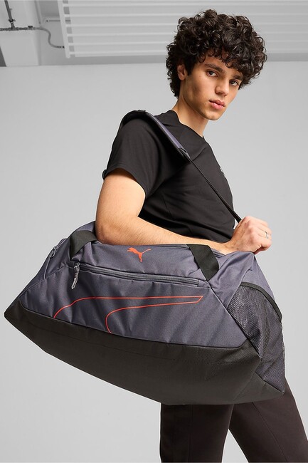 Erkek Fundamentals M Spor Çanta 090333-04 Gri (1)