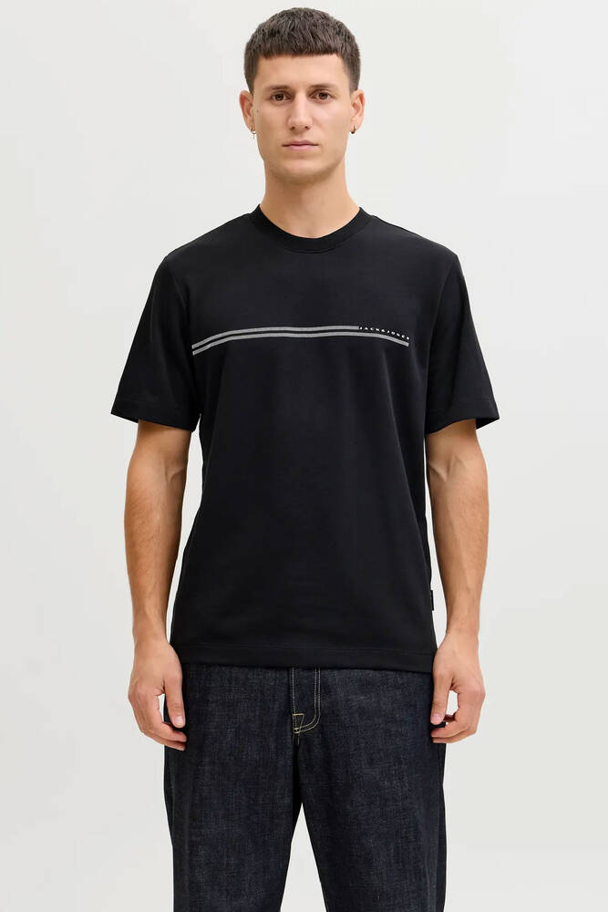 Erkek Fusıon Chest Tişört 12289936 Siyah 