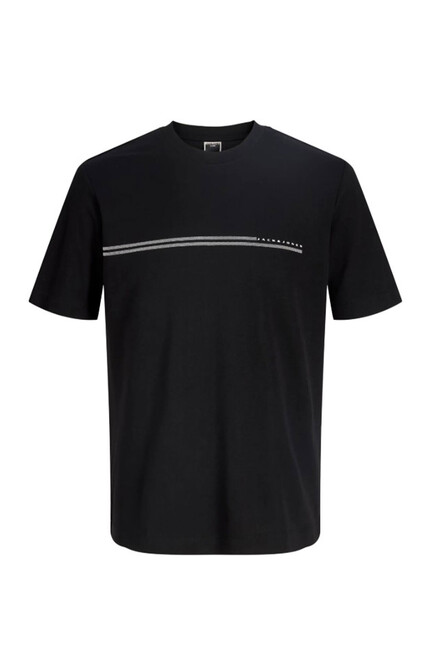 Erkek Fusıon Chest Tişört 12289936 Siyah - Thumbnail