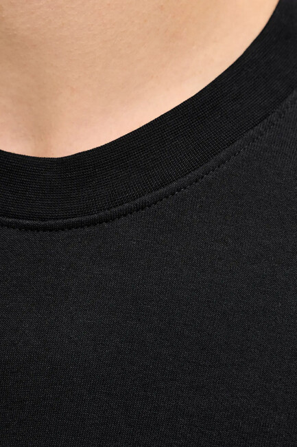 Erkek Fusıon Chest Tişört 12289936 Siyah - Thumbnail