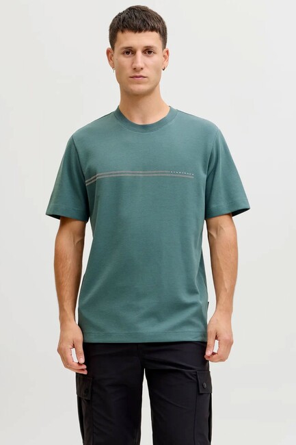 Erkek Fusıon Chest Tişört 12289936 Yeşil (1)