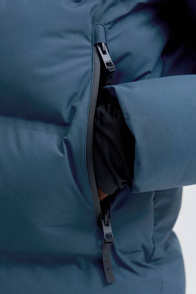 Erkek Fusıon Puffer Mont 12285919 Mavi 