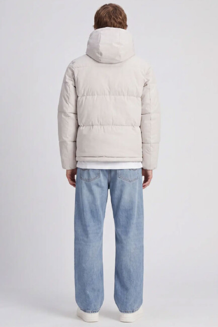 Erkek Galaxy Puffer Mont 12303930 Ekru  (1)