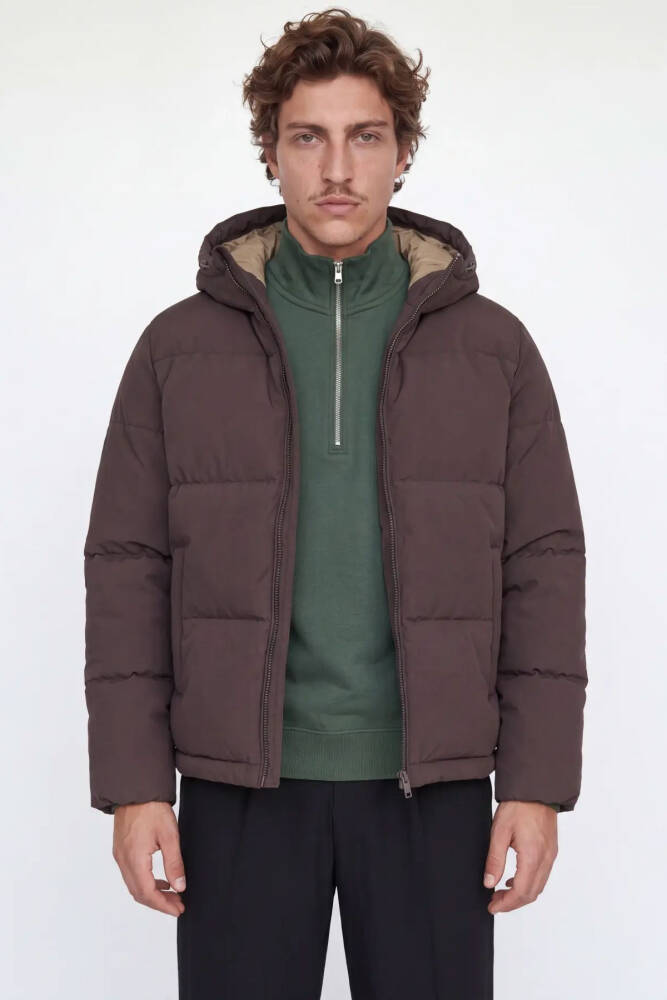 Erkek Galaxy Puffer Mont 12303930 Kahve  - 1