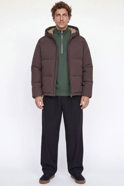 Erkek Galaxy Puffer Mont 12303930 Kahve  (2)