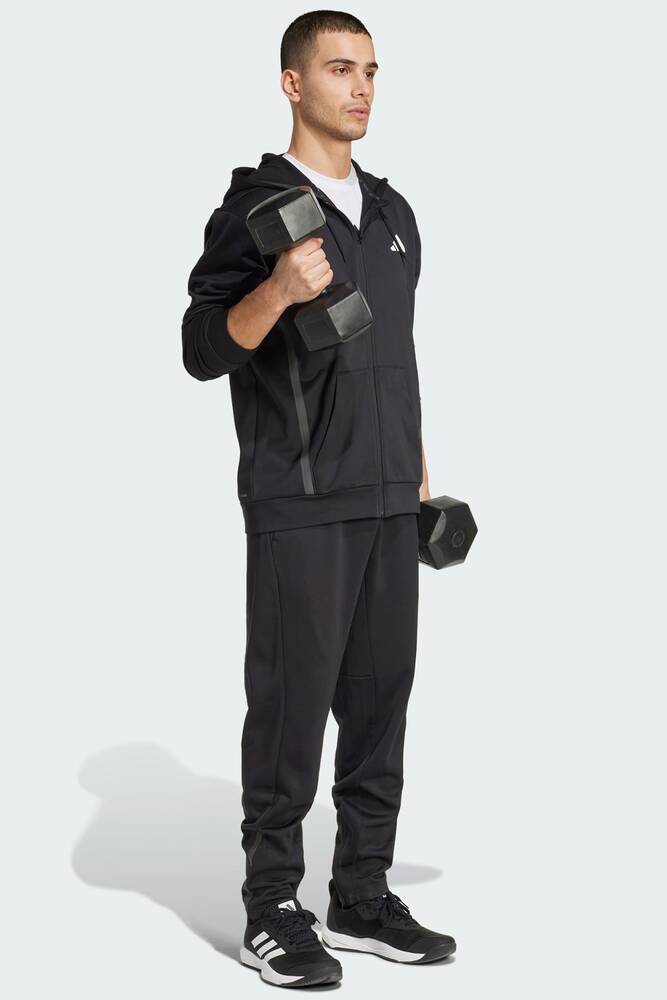 Erkek GG Fermuarlı Sweat JM1033 Siyah 