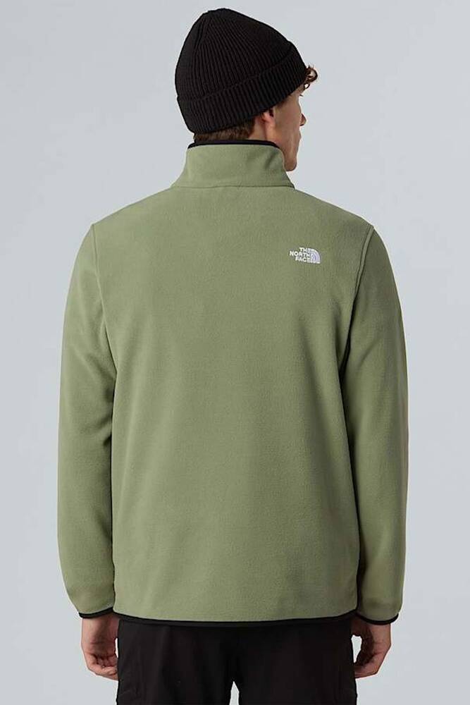 Erkek Glacier Fleece 1/4 Zıp Ceket NF0A8D0QBO91 Yeşil 