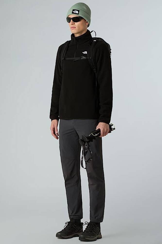 Erkek Glacier Fleece 1/4 Zıp Ceket NF0A8D0QJK31 Siyah 