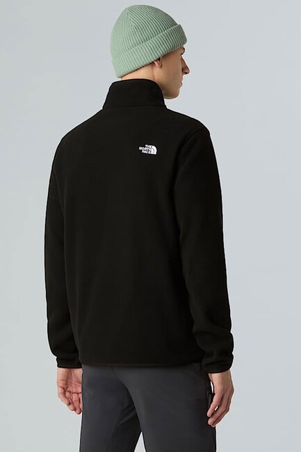 Erkek Glacier Fleece 1/4 Zıp Ceket NF0A8D0QJK31 Siyah (3)