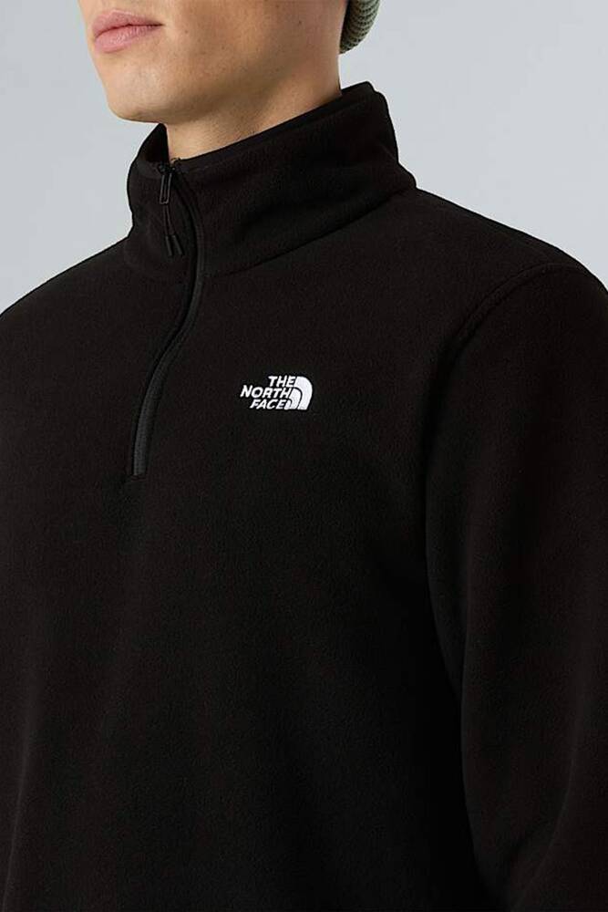 Erkek Glacier Fleece 1/4 Zıp Ceket NF0A8D0QJK31 Siyah 
