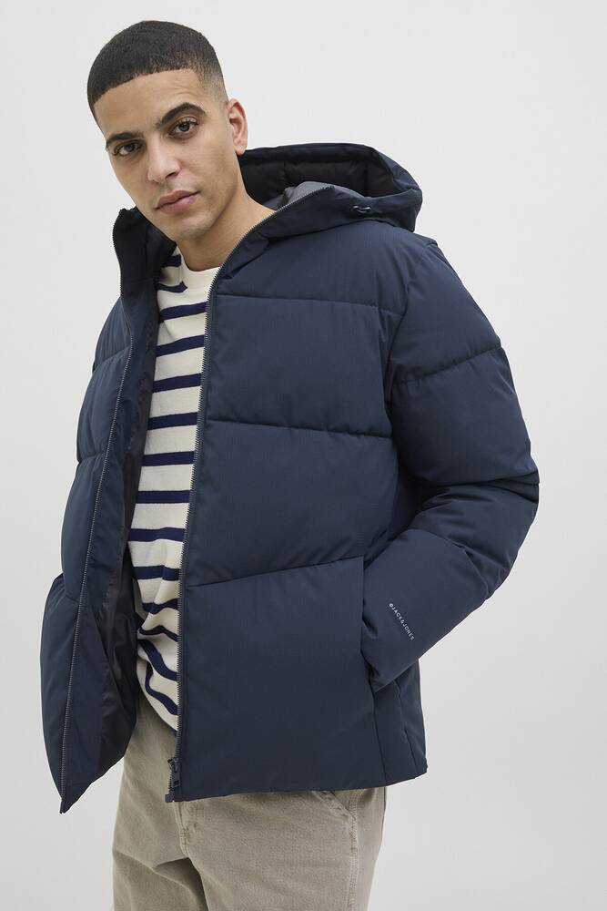 Erkek Global Puffer Mont 12283517 Lacivert 