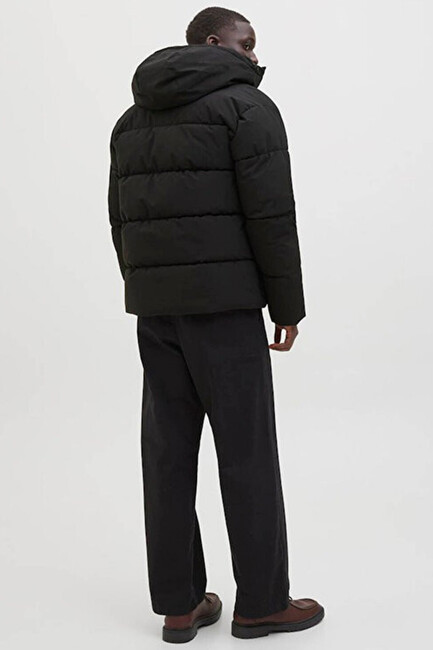 Erkek Global Puffer Mont 12283517 Siyah - Thumbnail