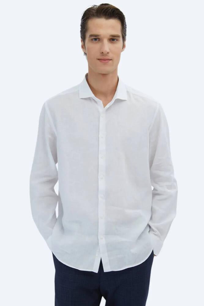 Erkek Gömlek GM-4638 10153128 Beyaz 