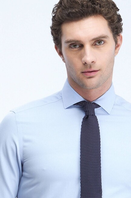 Erkek Gömlek GM-4914 10143600 Mavi (1)