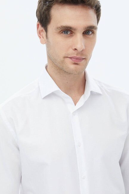 Erkek Gömlek GM-4914 10148415 Beyaz (2)