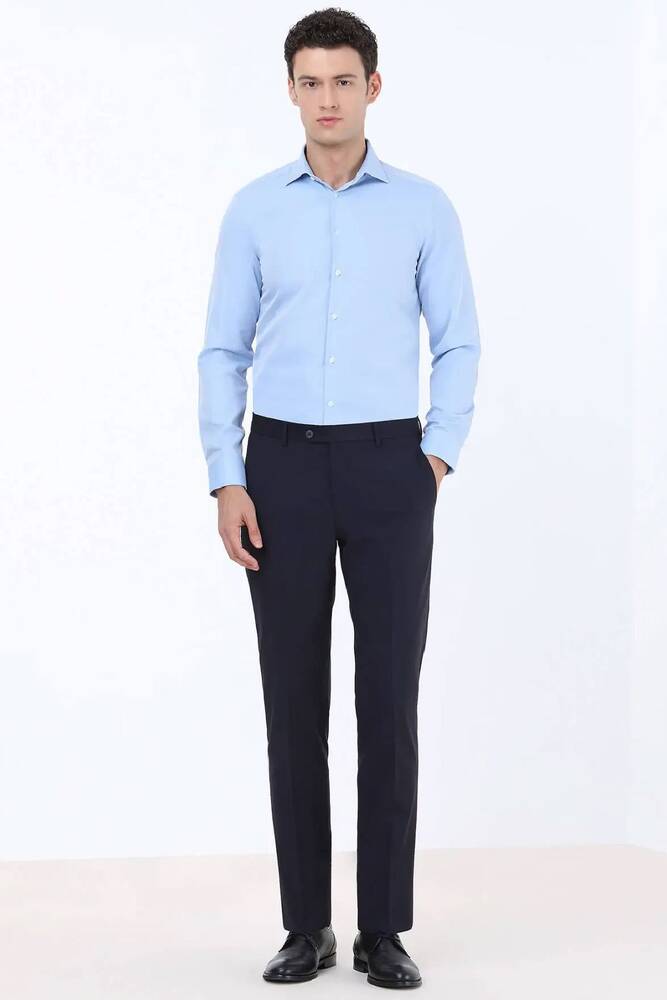 Erkek Gömlek GM-4915 10151993 Mavi 