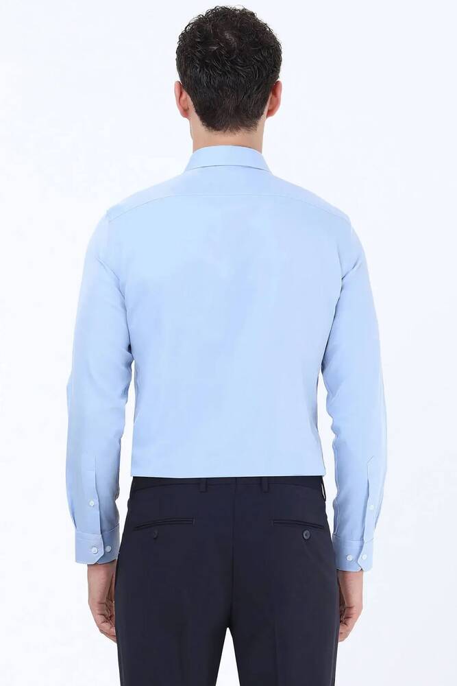 Erkek Gömlek GM-4915 10151993 Mavi 