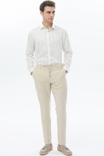 Erkek Gömlek GM-5370 10150067 Beyaz (3)