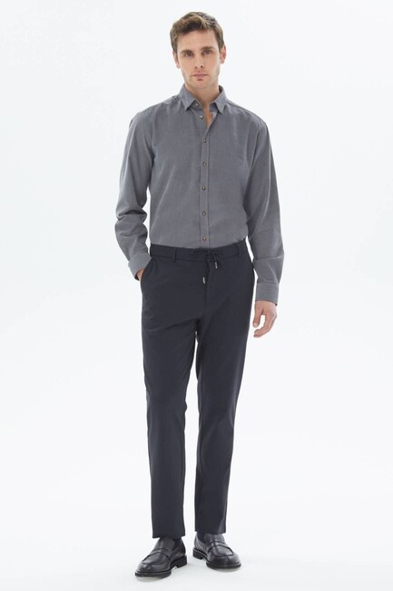 Erkek Gömlek GM-5591 10155122 Gri (3)