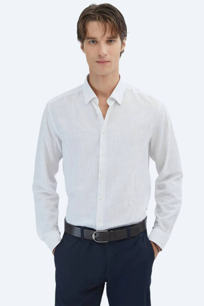 Erkek Gömlek GM-5770 10156120 Mavi 