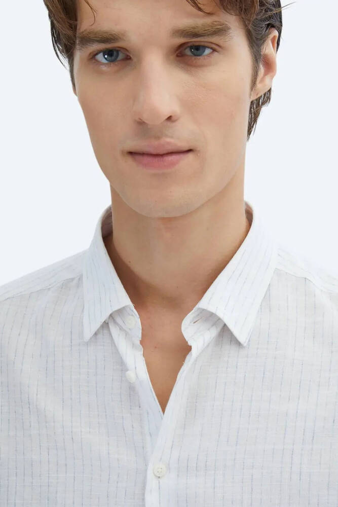 Erkek Gömlek GM-5770 10156120 Mavi 