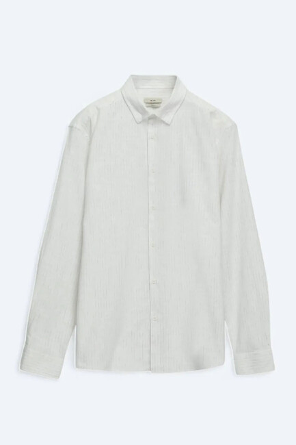 Erkek Gömlek GM-5770 10156120 Mavi - Thumbnail