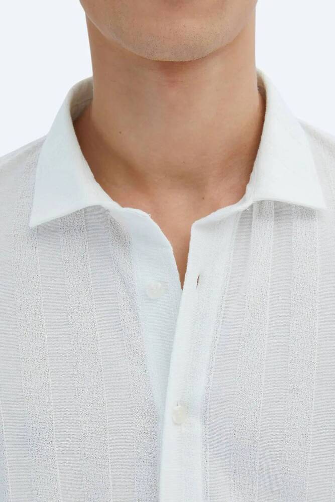 Erkek Gömlek GM-5872 10153804 Beyaz 