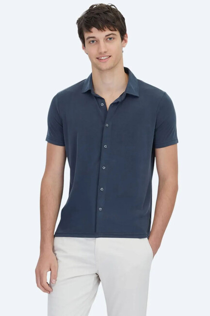 Erkek Gömlek GM-5875 10153812 Gri (1)