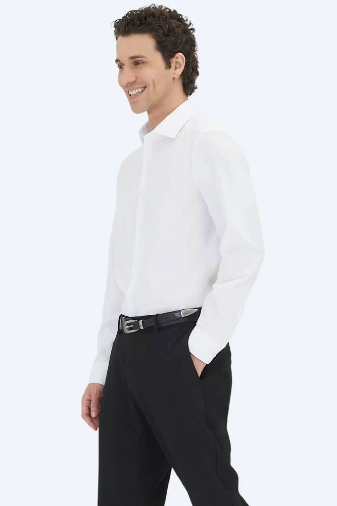 Erkek Gömlek GM-6076 10157014 Beyaz 