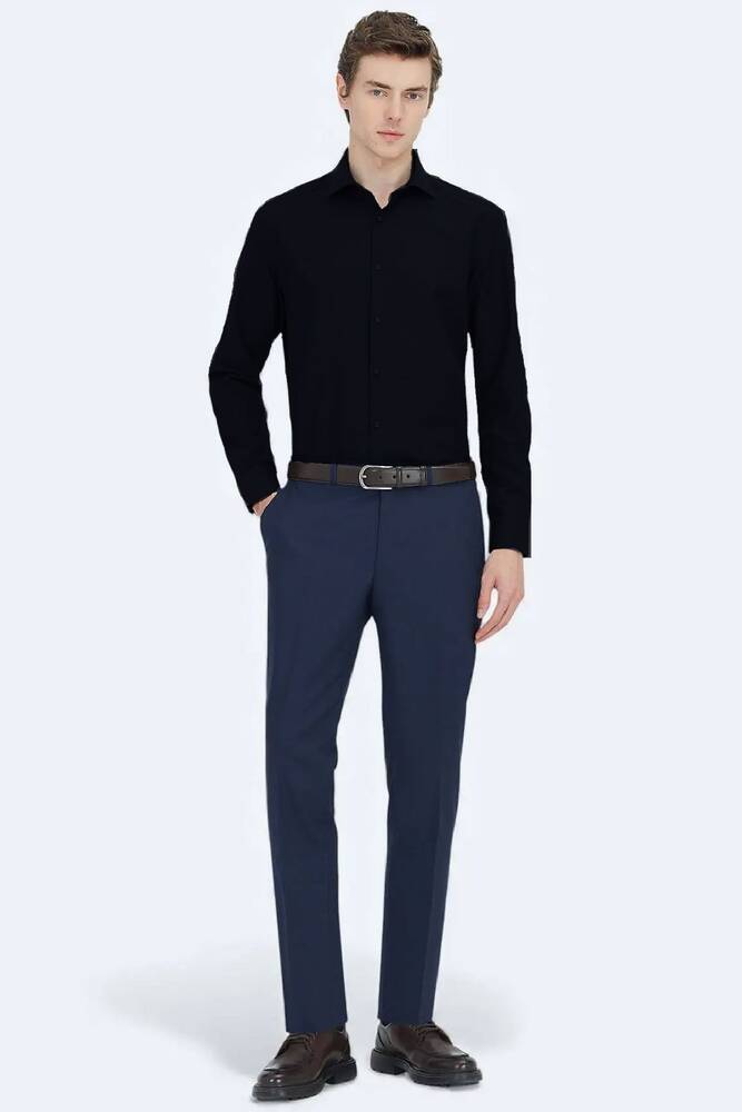 Erkek Gömlek GM-6076 10157014 Siyah 