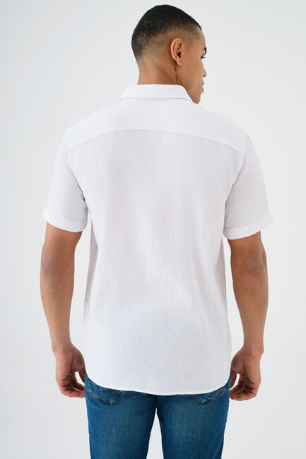 Erkek Gömlek LF2035478 Beyaz (2)
