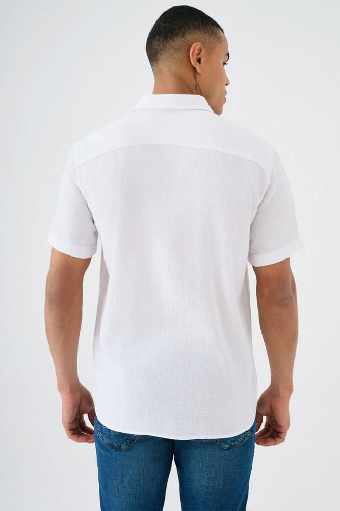 Erkek Gömlek LF2035478 Beyaz 