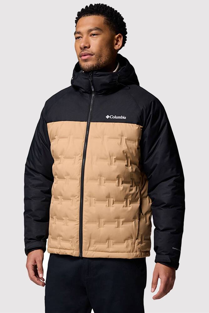 Erkek Grand Trek III Down Kapüşonlu Kaz Tüyü Mont WM7857_262 Kahve 