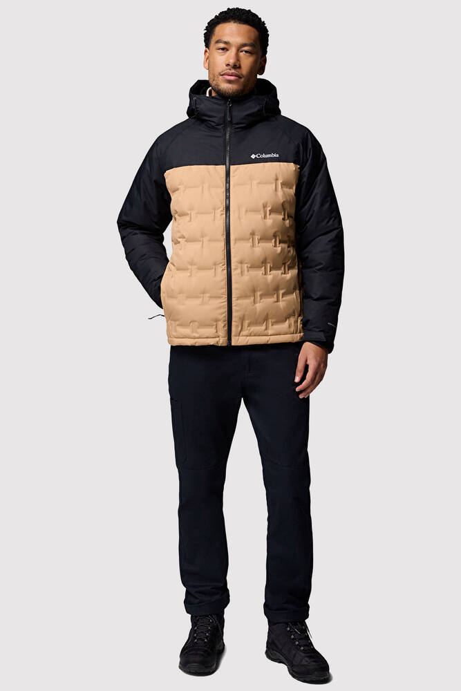 Erkek Grand Trek III Down Kapüşonlu Kaz Tüyü Mont WM7857_262 Kahve 