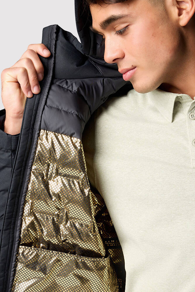 Erkek Grand Trek III Down Kapüşonlu Tüyü Mont WM7857_010 Siyah 