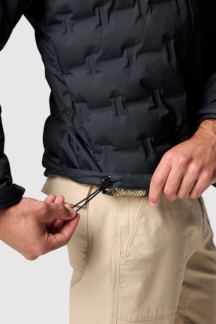 Erkek Grand Trek III Down Kapüşonlu Tüyü Mont WM7857_010 Siyah - Thumbnail