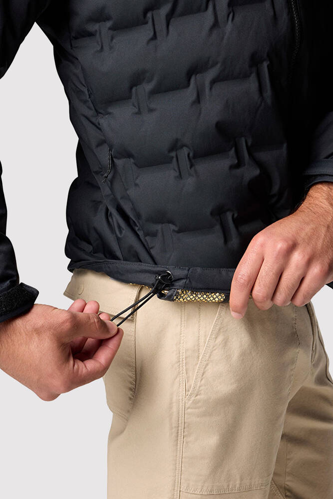 Erkek Grand Trek III Down Kapüşonlu Tüyü Mont WM7857_010 Siyah 