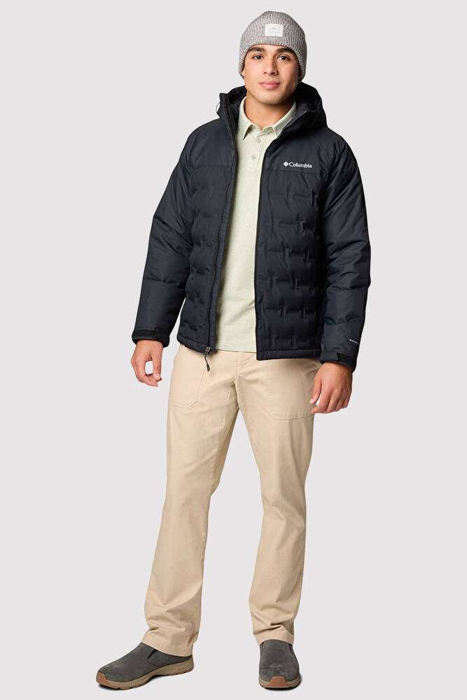 Erkek Grand Trek III Down Kapüşonlu Tüyü Mont WM7857_010 Siyah 