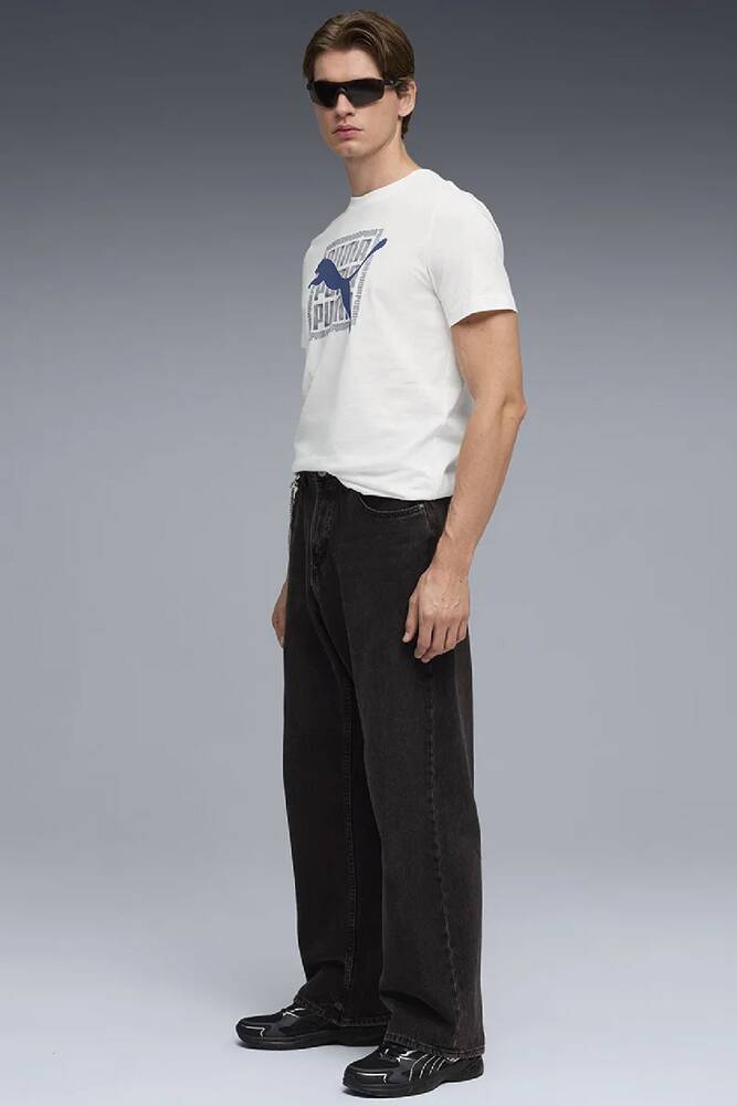 Erkek Graphic Tişört 691775-02 Beyaz 