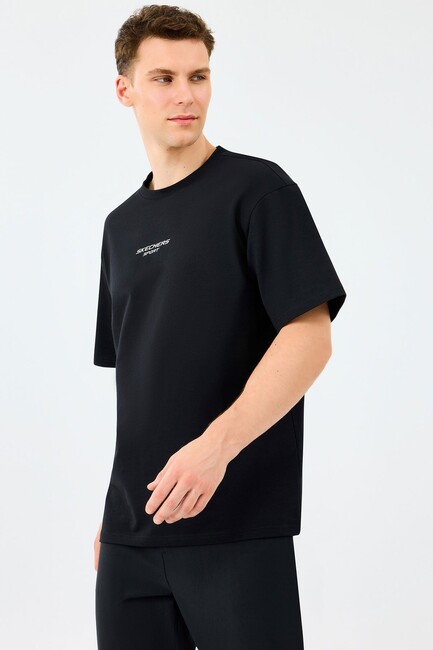Erkek Graphic Tişört S231094-3817 Siyah (2)