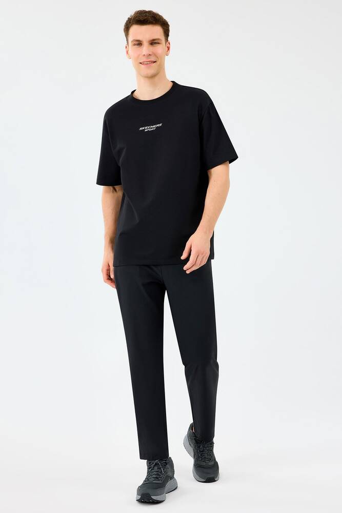 Erkek Graphic Tişört S231094-3817 Siyah 