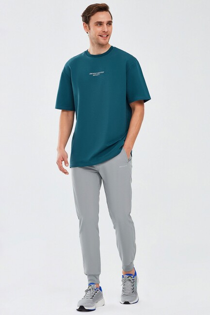 Erkek Graphic Tişört S231094-405 Yeşil (2)