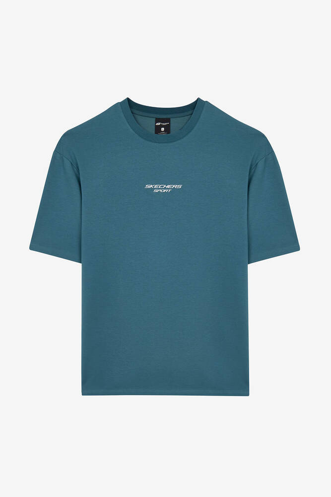 Erkek Graphic Tişört S231094-405 Yeşil 