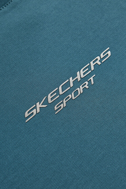 Erkek Graphic Tişört S231094-405 Yeşil - Thumbnail