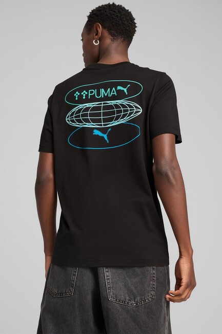 Erkek Graphıcs 3 Circles Tişört 684834-01 Siyah (2)