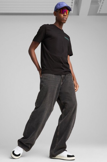 Erkek Graphıcs 3 Circles Tişört 684834-01 Siyah (3)